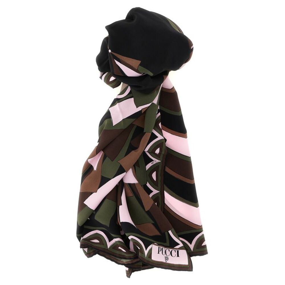 Emilio Pucci Multicolor Silk Women's Scarf